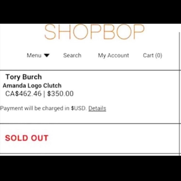 Tory burch amanda logo clutch crossbody - Picture 5 of 6